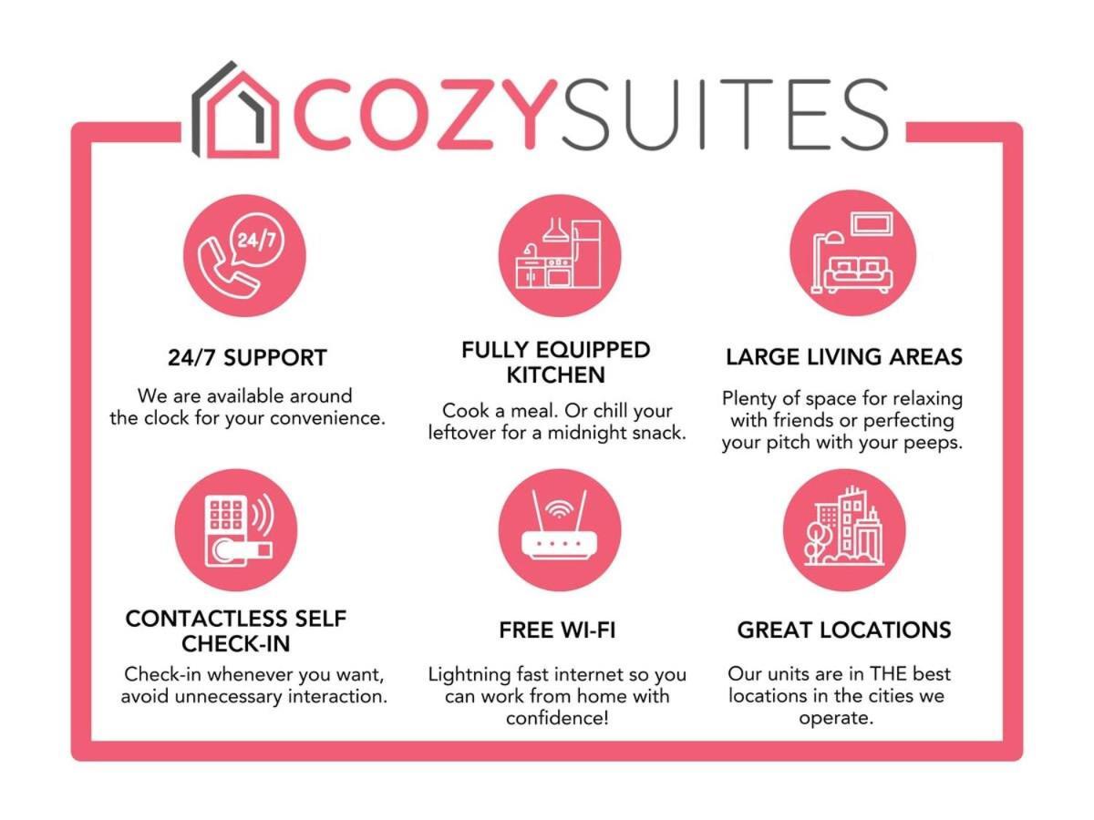 Modern Downtown Apartment 2Br 2Ba By Cozysuites อินเดียนาโพลิส ภายนอก รูปภาพ